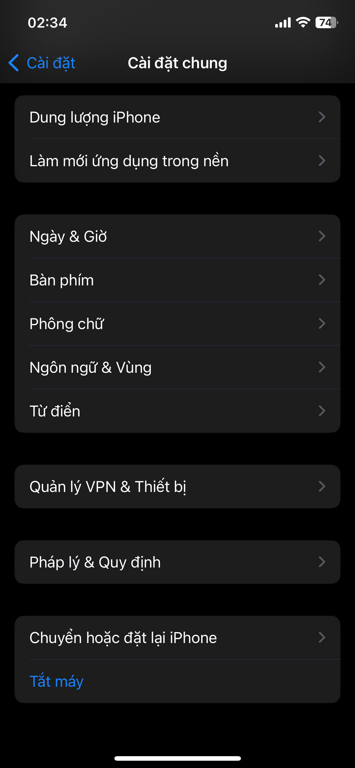 Mở App Store